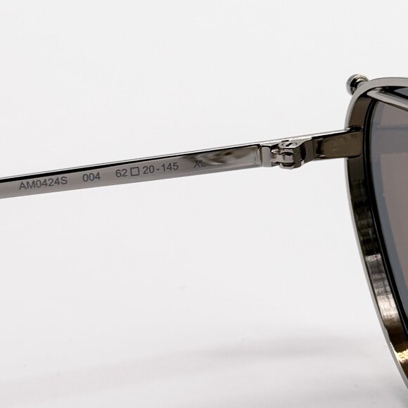 NEW ALEXANDER MCQUEEN AM0424S 004 SILVER WOMAN SUNGLASSES ALEXANDER MCQUEEN main image 8